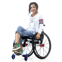 Freizeitsport-Rollstuhl aus Aluminiumlegierung für Erwachsene