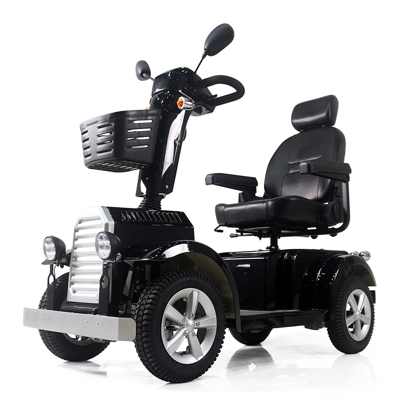 Bürstenmotor-Mobilitätsroller mit klassischem Aussehen für ältere Menschen mit großer Batterie
