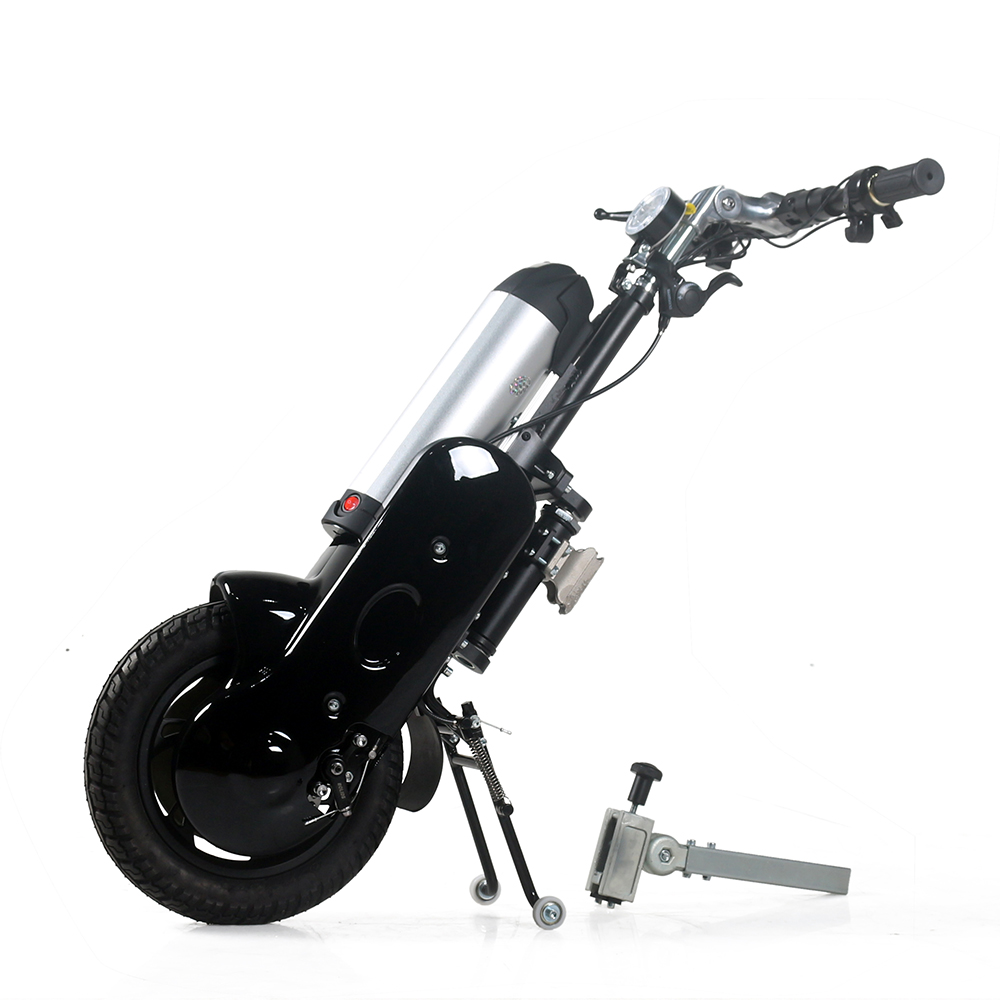 tragbares Rollstuhlhandrad mit Lithiumbatterie für Behinderte